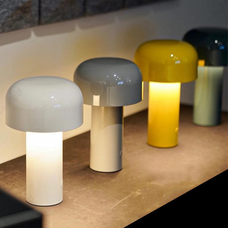Luminis Touch Bordlampe – Bærbar, Genopladelig og Atmosfærisk Lys