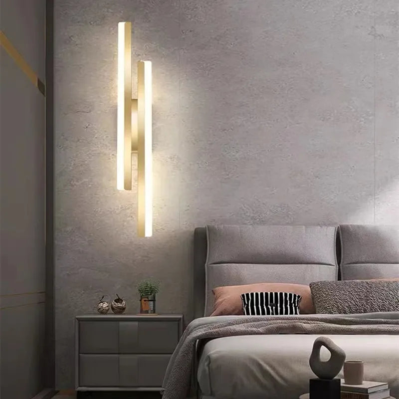 Moderne LED Væglampe med Enkelt Design, Minimalistisk Væglampe til Gang & Stue