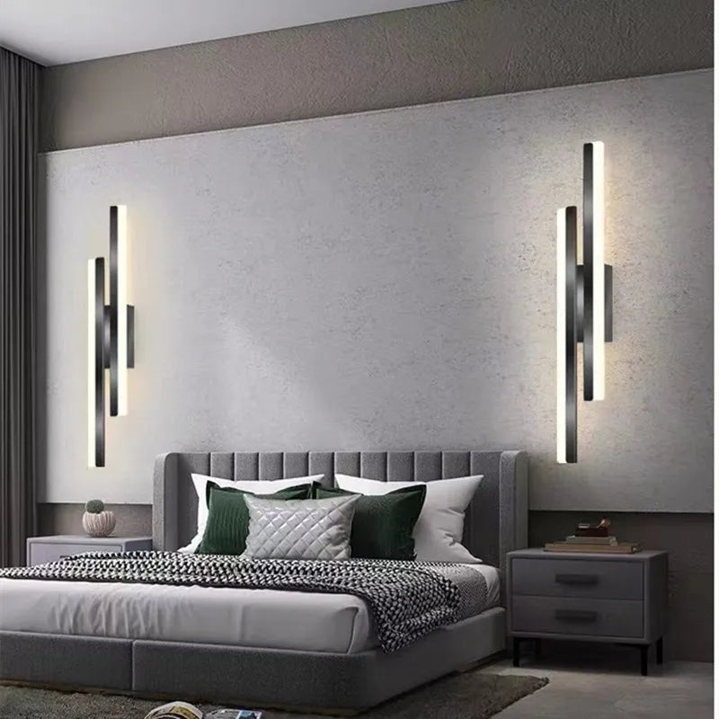 Moderne LED Væglampe med Enkelt Design, Minimalistisk Væglampe til Gang & Stue