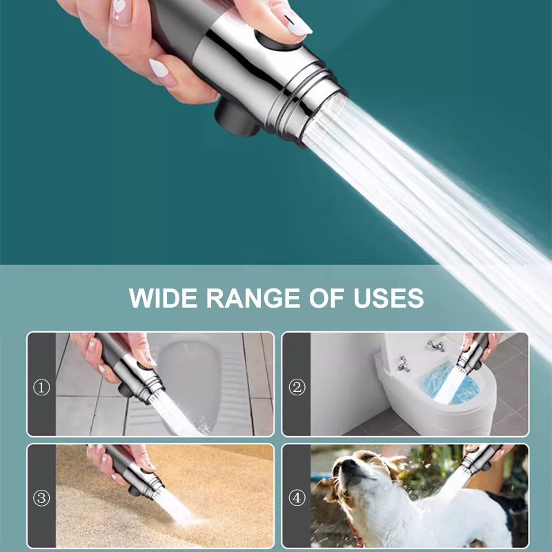 FluxFlow Pro Bruserhoved Leverer 200% Stærkere Vandtryk | Petprovac