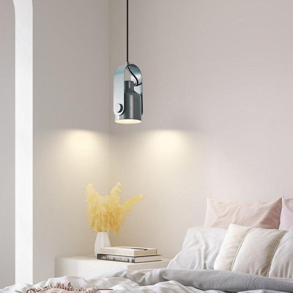 Skandinavisk Pendellampe med Trælook – Minimalistisk og Stilfuld Lysaccent