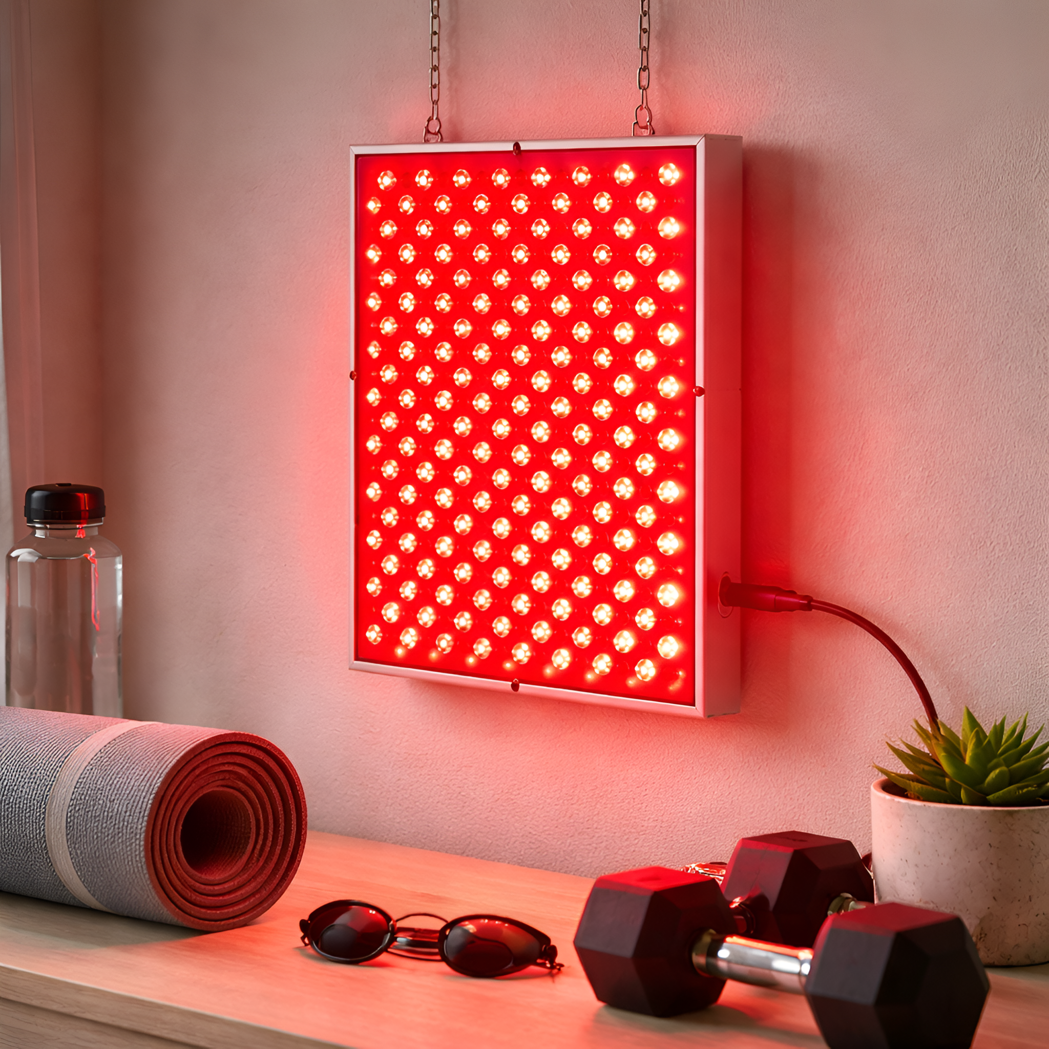 Eira - 45W LED rødlysterapi panel lampe