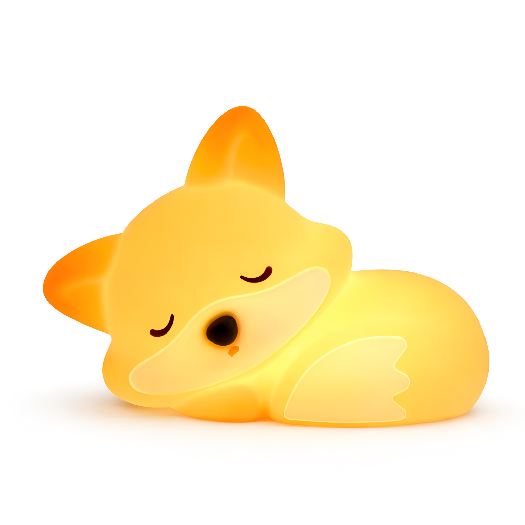 Nymera - Silikone Ræve Natlampe med USB Opladning