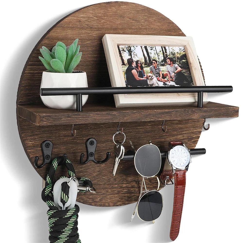 EcoKey Trevæg Nøgleholder – Bæredygtigt Design & Minimalistisk Hjemorganisering