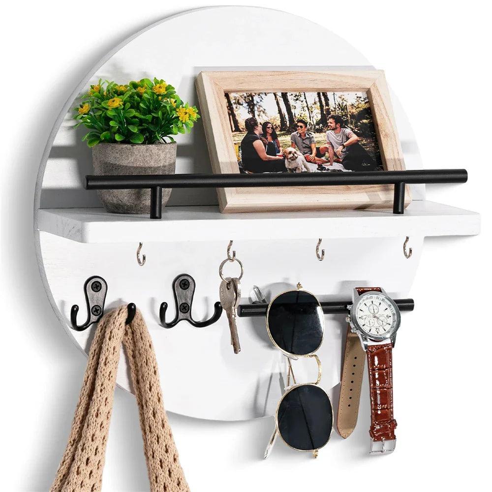 EcoKey Trevæg Nøgleholder – Bæredygtigt Design & Minimalistisk Hjemorganisering