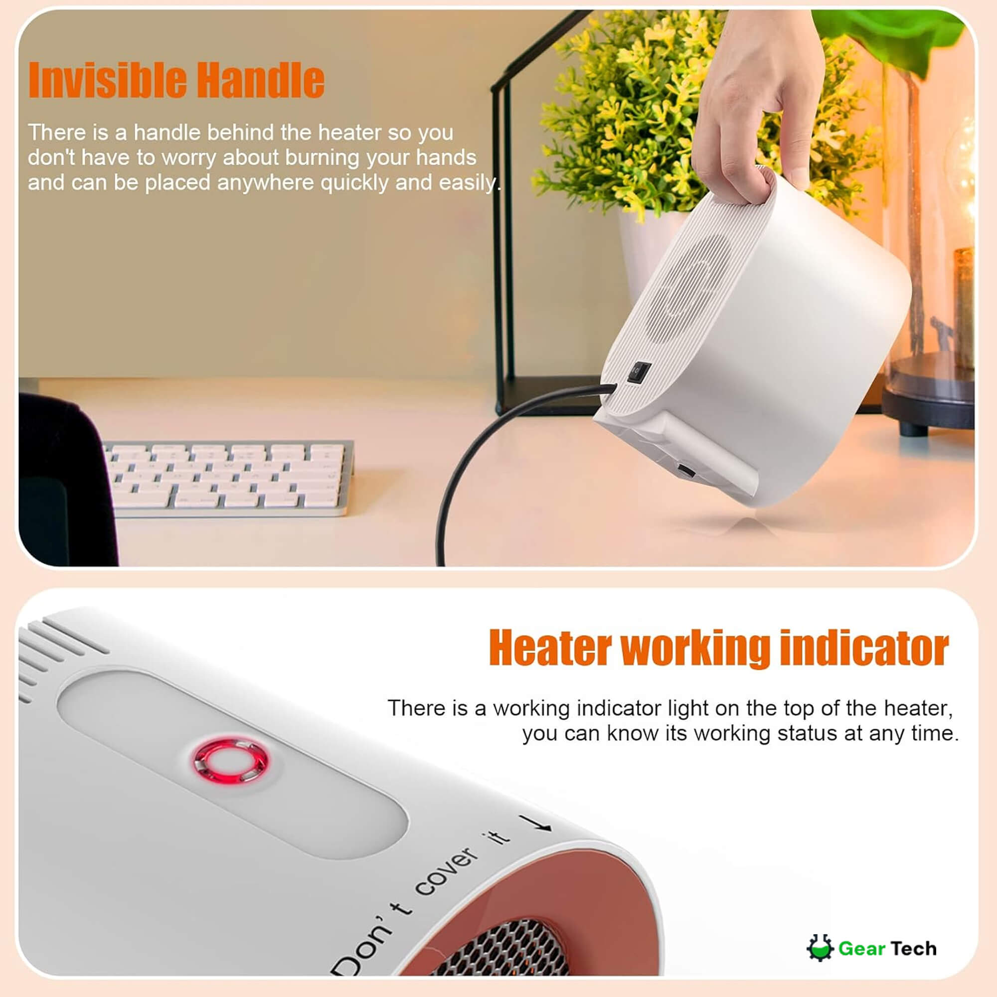 LumaNova Kompakt Rumvarmer For Effektiv Varmth