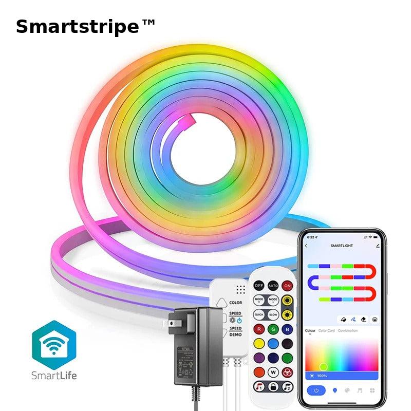 Smartstripe | Neon-LED-strips – Uendelige muligheder for dit rum (EU STIK)