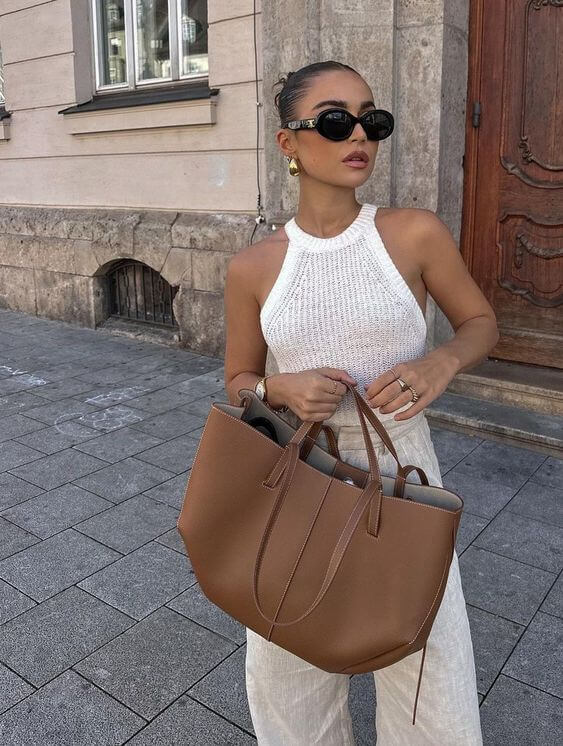 Noor | Vintage Skuldertaske til Kvinder – Elegant & Stilfuld Håndtaske