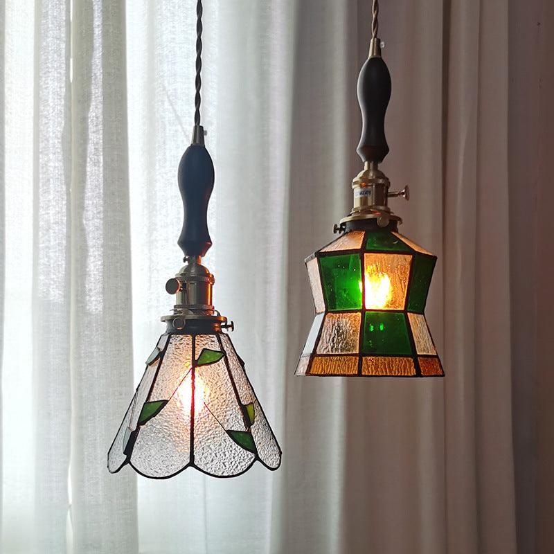 Mirella Vintage Glaspendelampe Med LED Pære