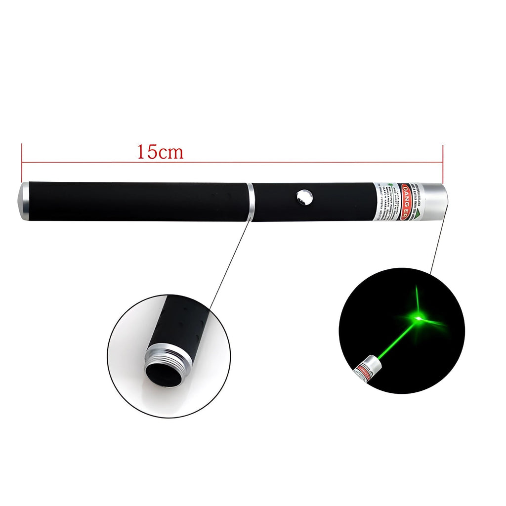 AstraBeam Multi Color Laser Pointer Med Justerbart Fokus