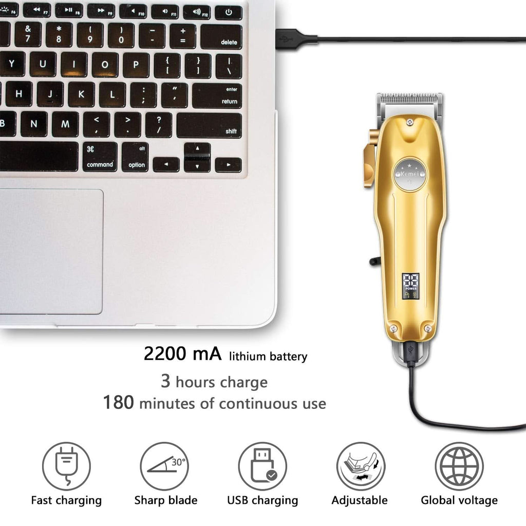 SteelEdge X3 3-i-1 Trimmer & Barbermaskine | Præcision & Trådløs | Sort