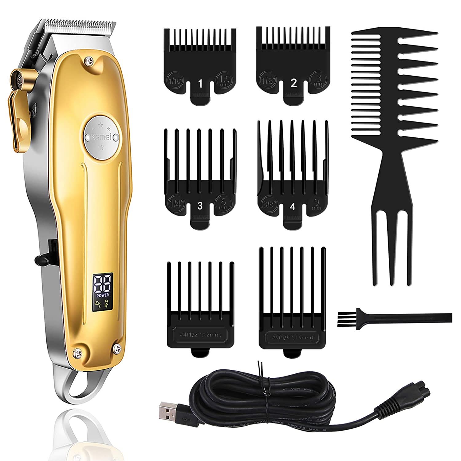 SteelEdge X3 3-i-1 Trimmer & Barbermaskine | Præcision & Trådløs | Sort