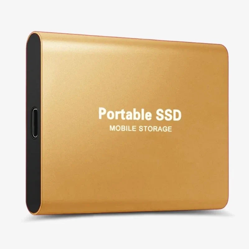 Ultra Hurtig Ekstern SSD – Bærbar Lagring USB 3.1 (Op til 128GB)