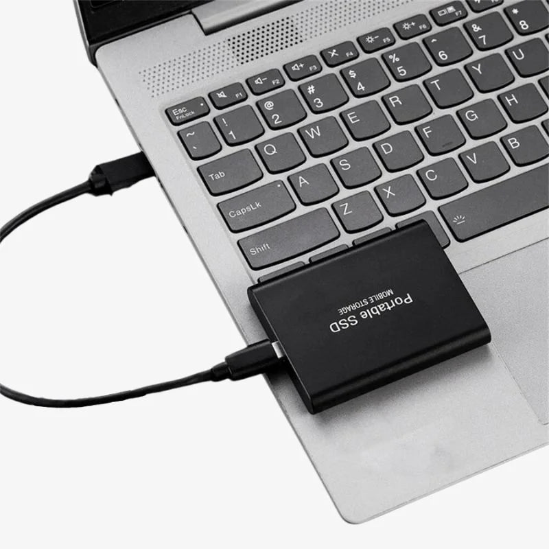 Ultra Hurtig Ekstern SSD – Bærbar Lagring USB 3.1 (Op til 128GB)