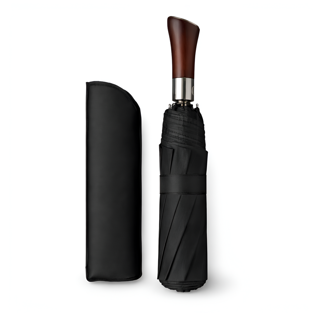 Jessae - Automatisk paraply stor foldbar