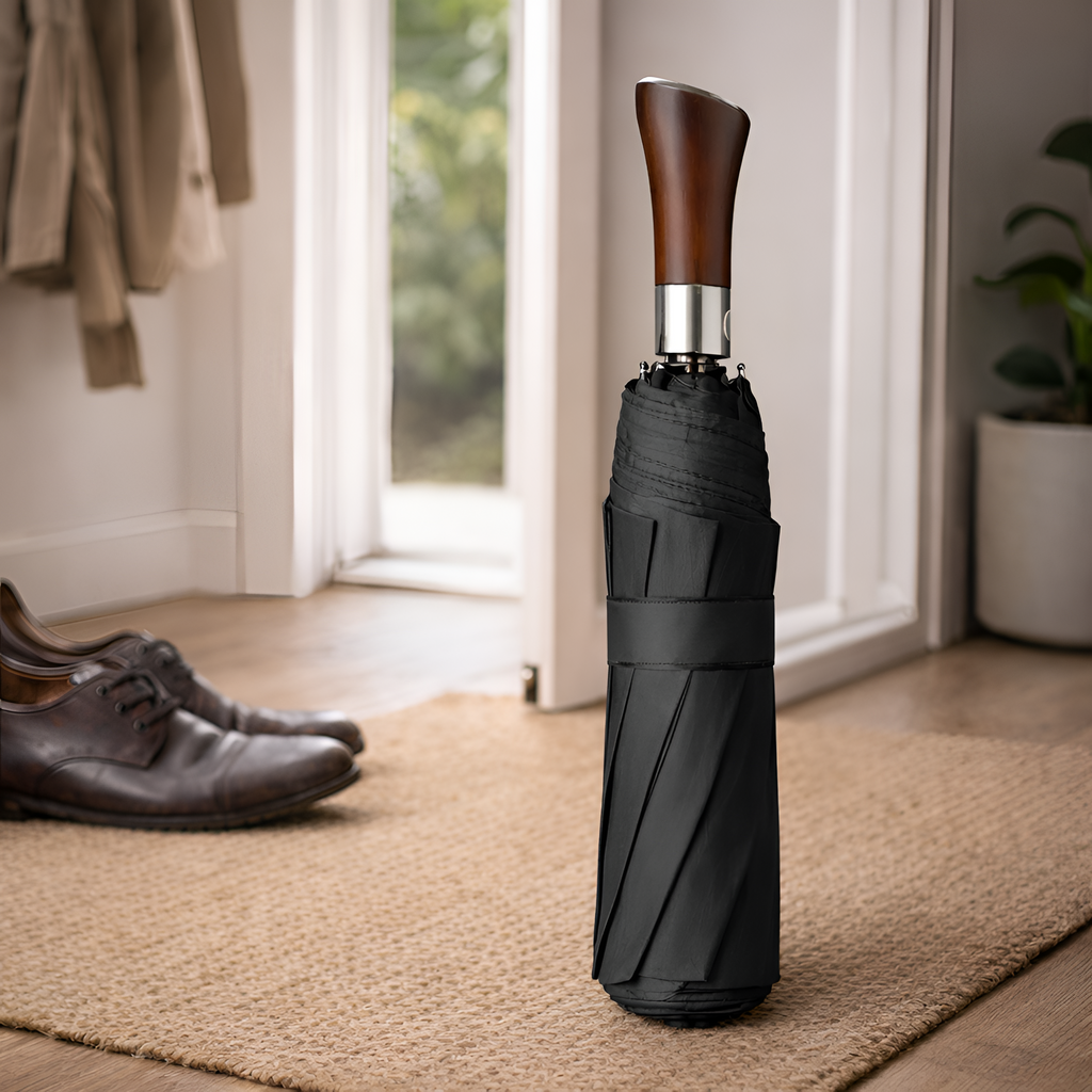 Jessae - Automatisk paraply stor foldbar