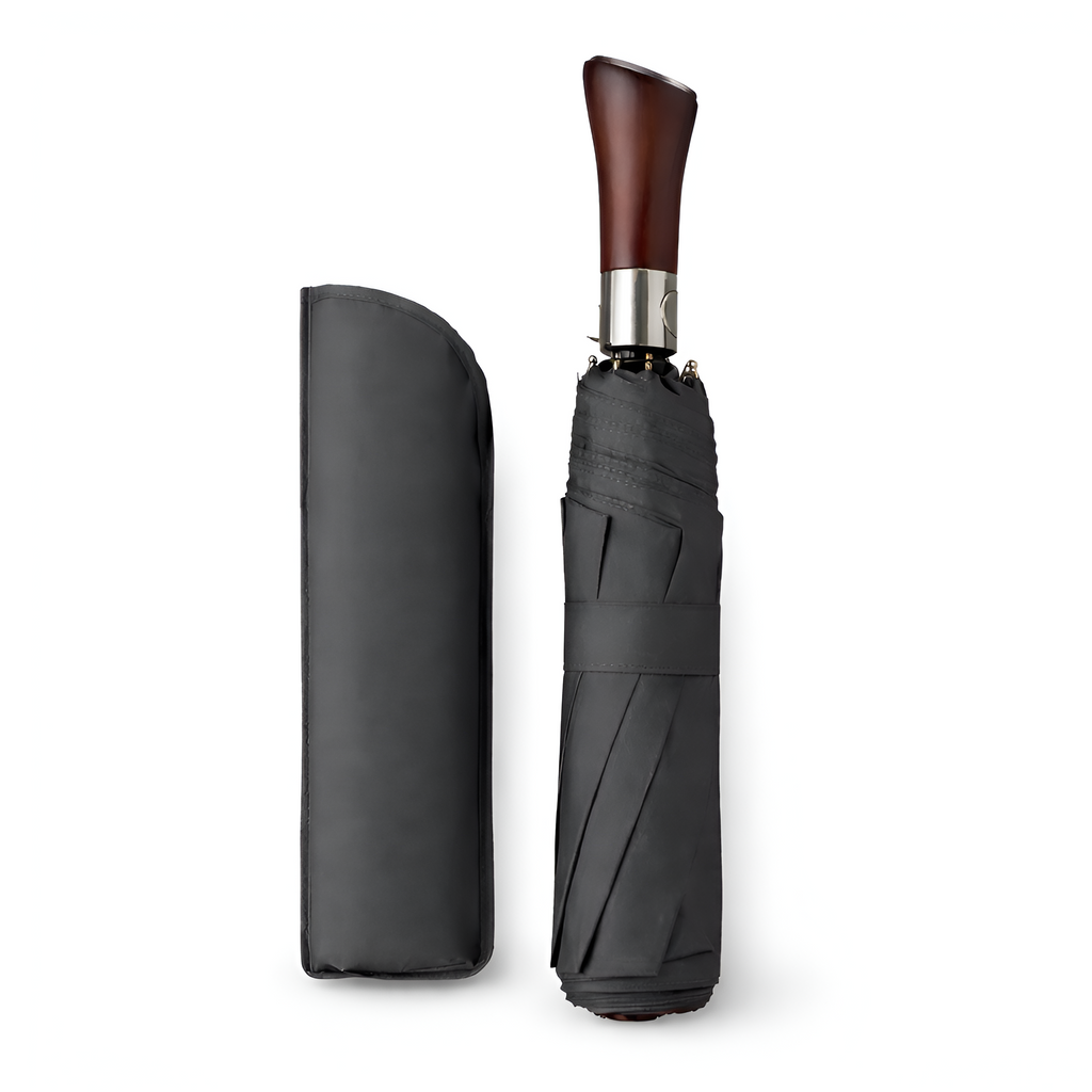 Jessae - Automatisk paraply stor foldbar