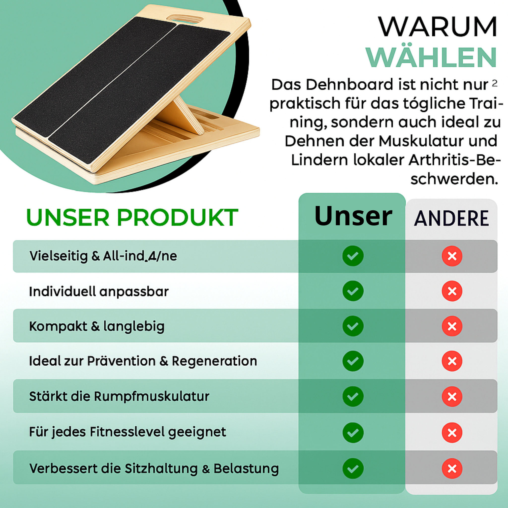 Stretch Board – For mere fleksibilitet & stærke muskler