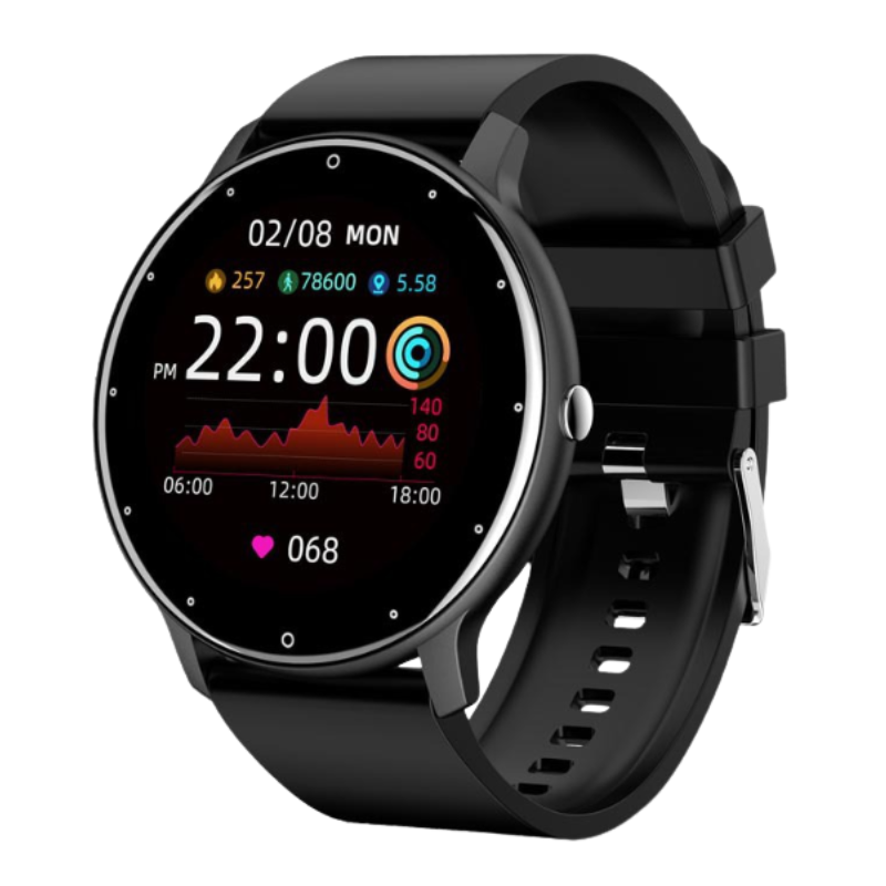 Én-Klik Blodsukker Blodtryk Ekg/Ekg Hrv Hjerteovervågning Suga Pro Sundhed Smartswatch