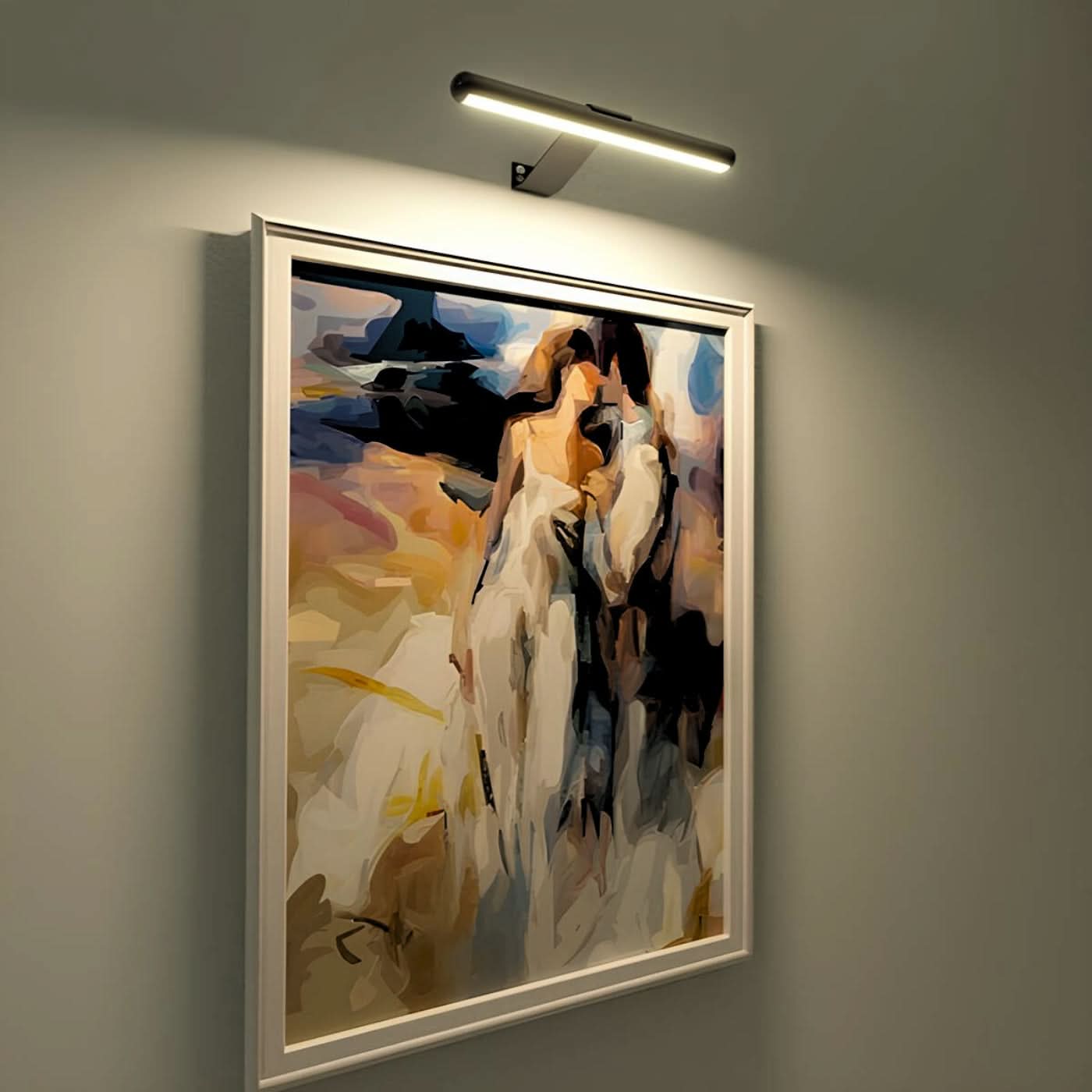 KILA Væglampe Kunst Belysning Justerbar Lysstyrke 360 Grad Drejebart Lys