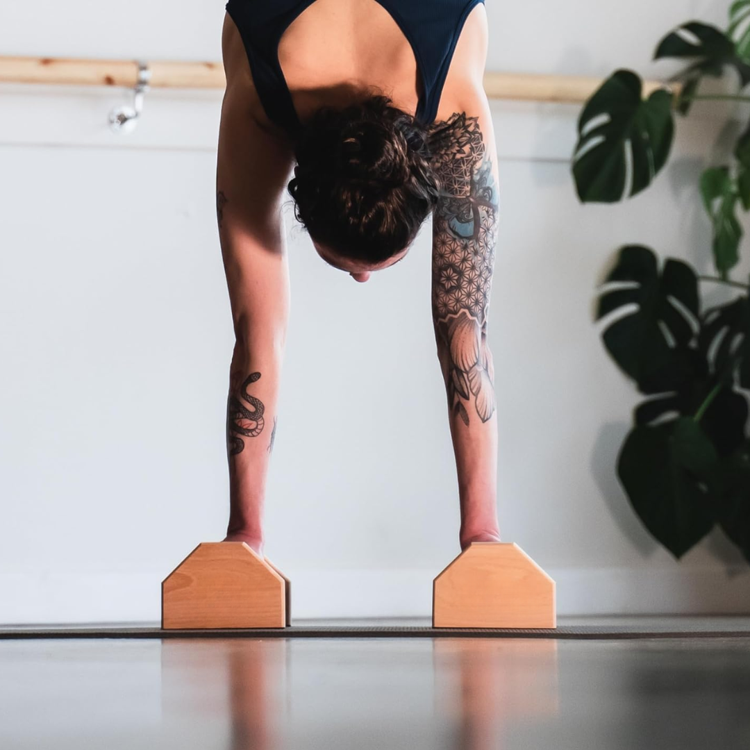 Calisthenics PowerBars – Kraftige Træ Push-Up Støtter