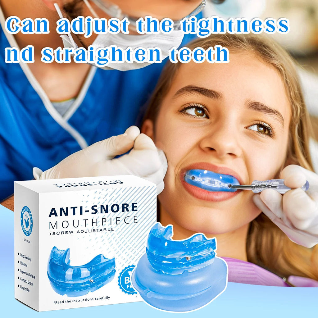 Justerbar Anti-snorke Mundbeskytter lavet af BPA-fri Materiale