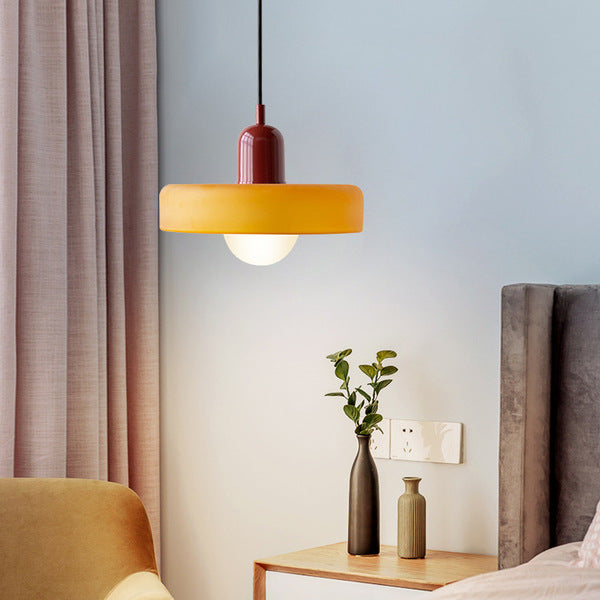 Bauhaus Aurelo Farvet Glas Pendelampe Til Spisestuer