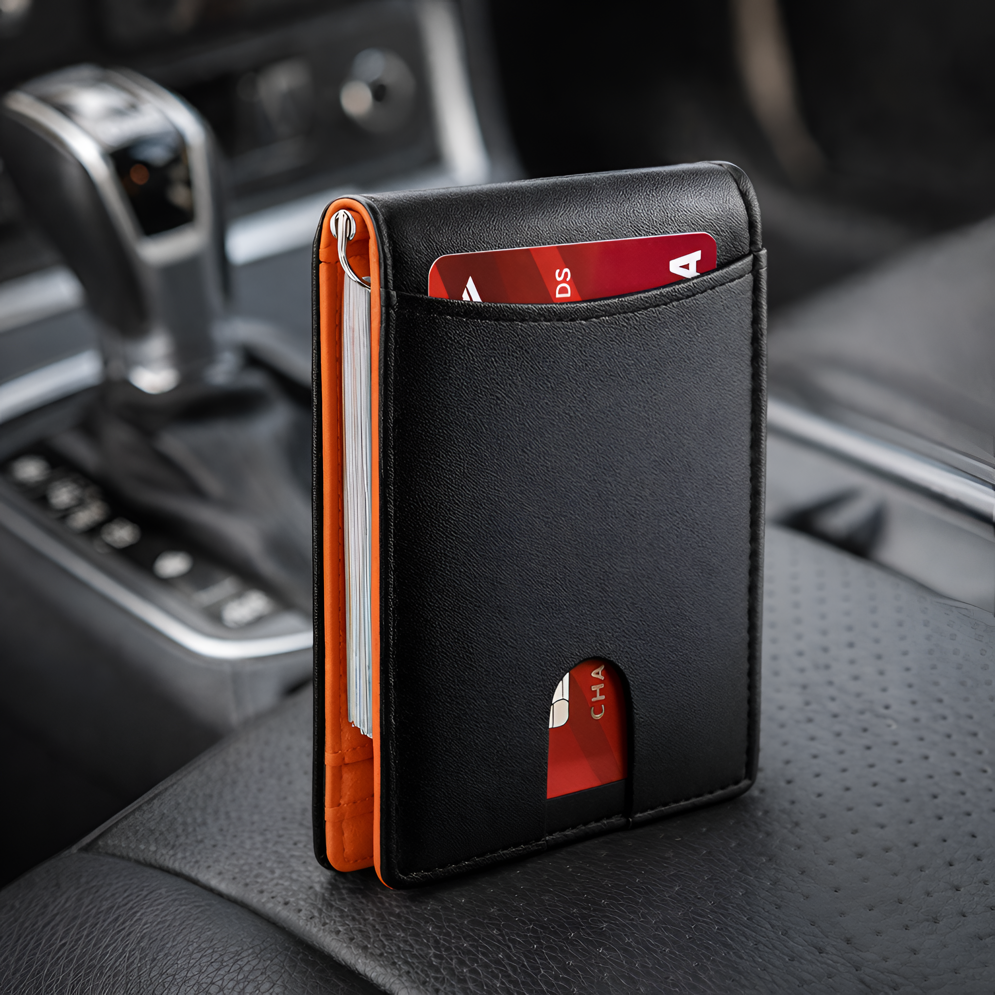 Callixtos - RFID Læder Herre Pung Slim Card Holder