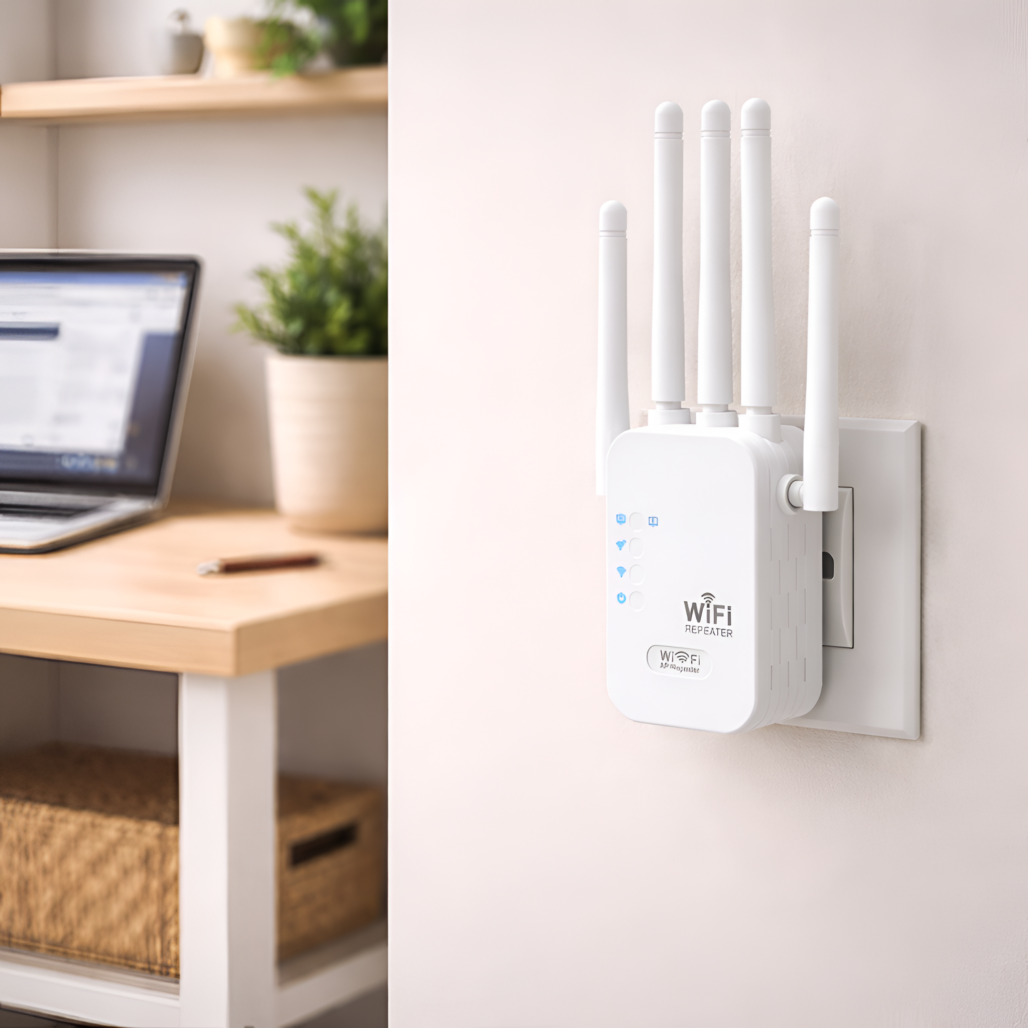 Mela - 1200Mbps dual band WiFi forstærker