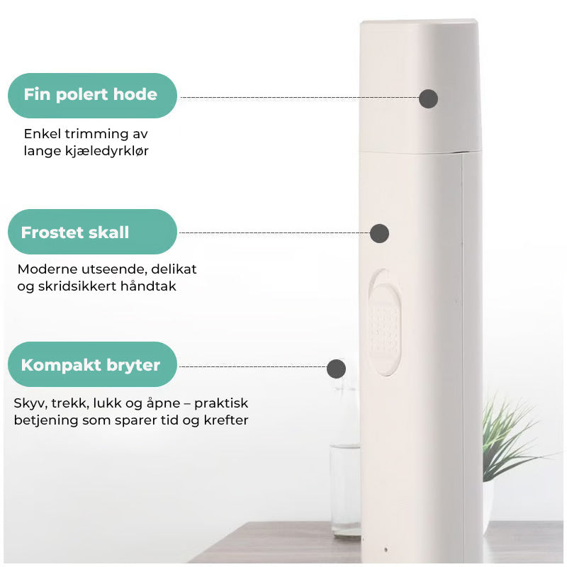 PfotenTrimmer™ – Stille Neglepleje
