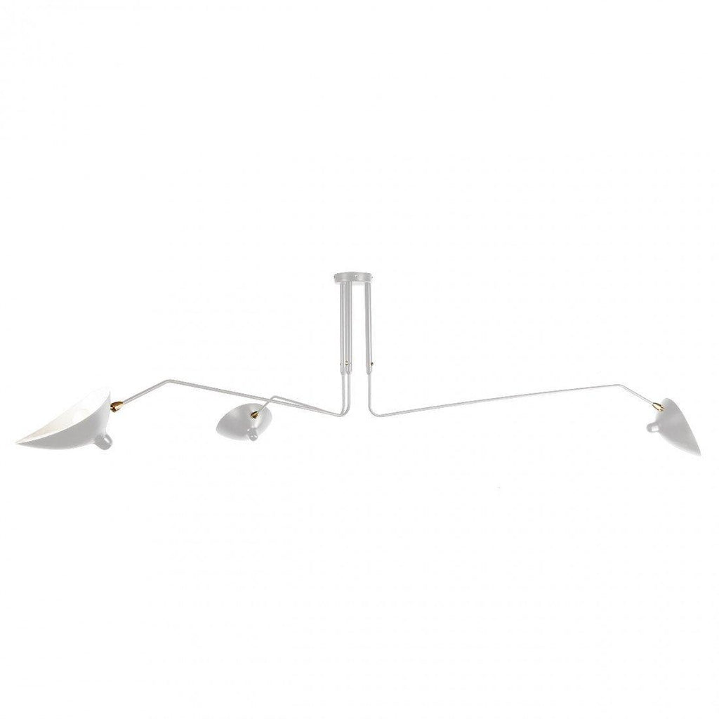Serge Mouille Justerbar Loftlampe - Multi-Arm Design