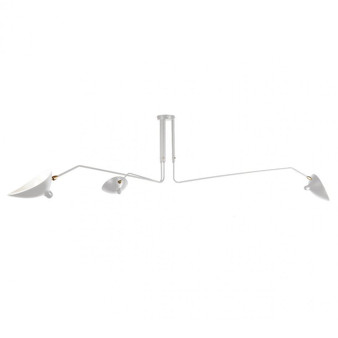 Serge Mouille Justerbar Loftlampe - Multi-Arm Design