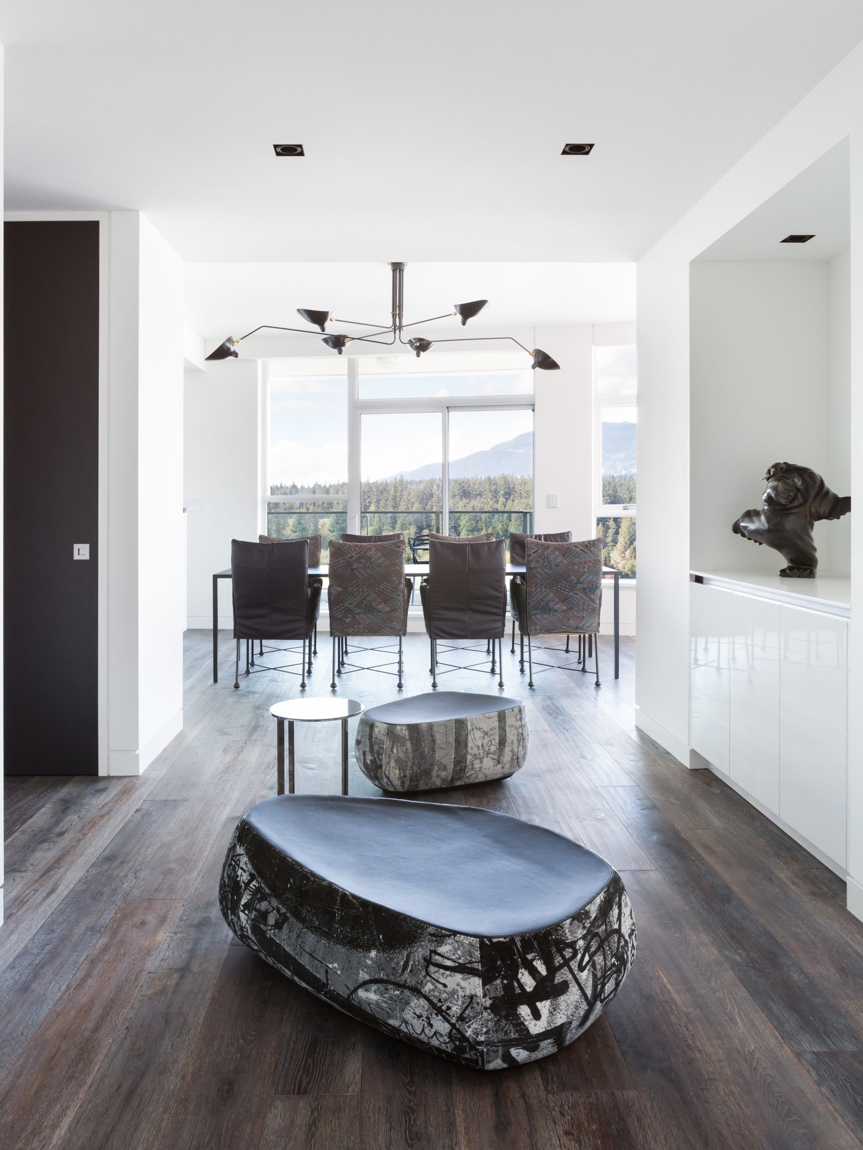 Serge Mouille Justerbar Loftlampe - Multi-Arm Design