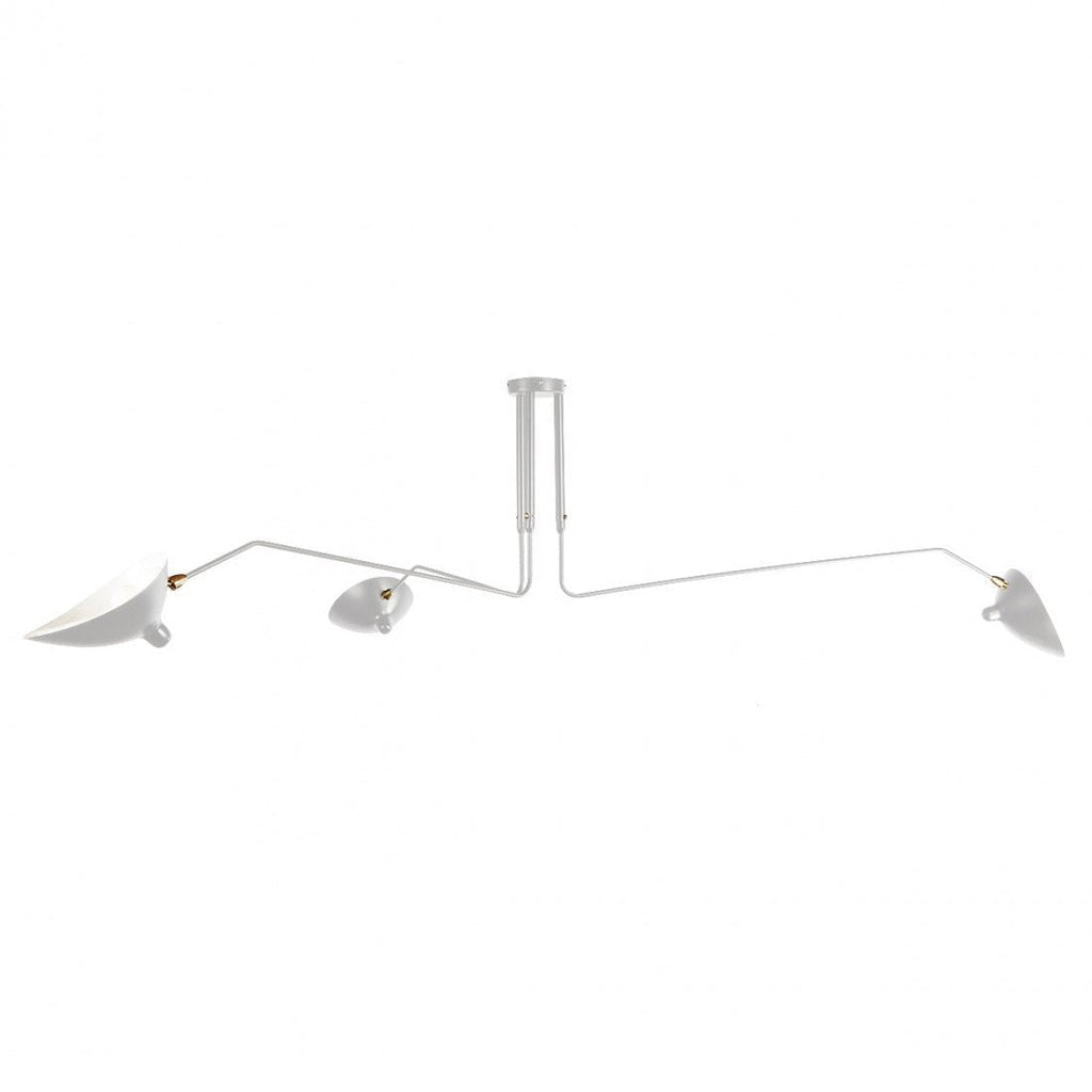 Serge Mouille Justerbar Loftlampe - Multi-Arm Design