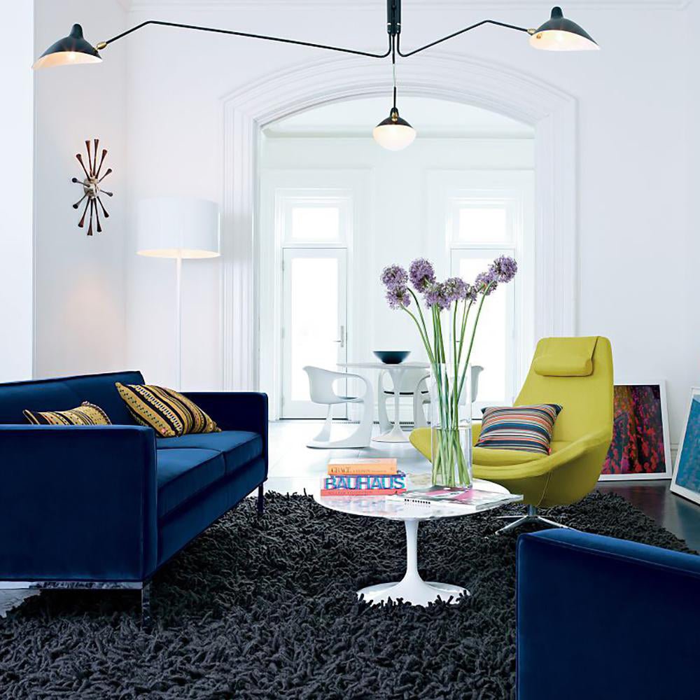 Serge Mouille Justerbar Loftlampe - Multi-Arm Design