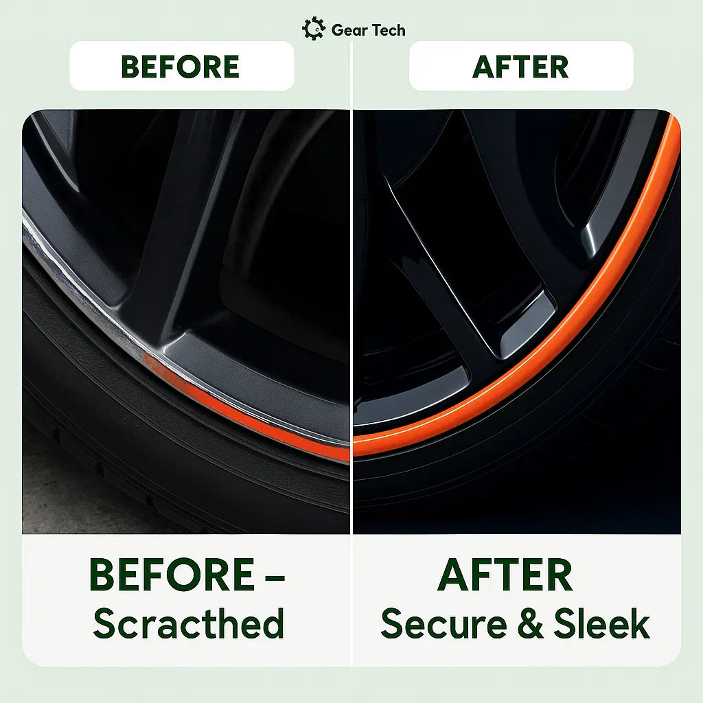 VeloGuard Alloy Rim Protector Til Beskyttelse Mod Kantbeskadigelser | Petprovac