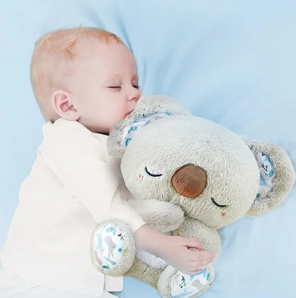 Åndende Krammedyr | Koala Plüschtier til Afslapning & Søvnassistance | SøvnKoala