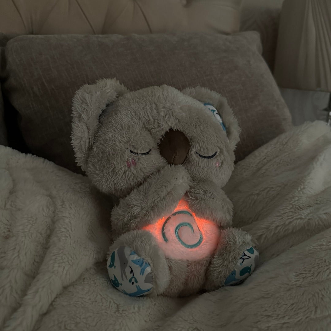 Åndende Krammedyr | Koala Plüschtier til Afslapning & Søvnassistance | SøvnKoala