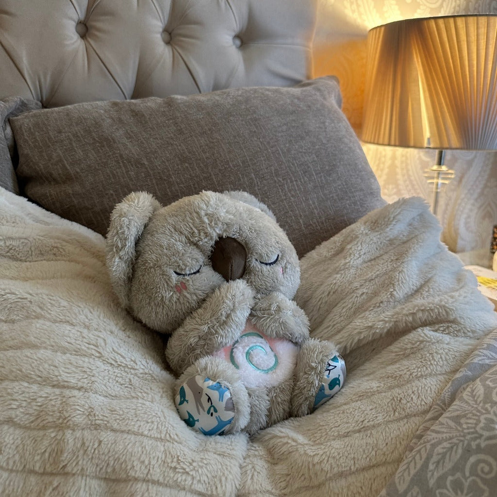 Åndende Krammedyr | Koala Plüschtier til Afslapning & Søvnassistance | SøvnKoala