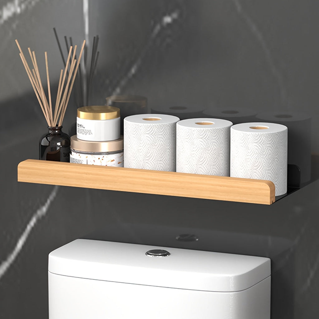 Stilfuld Væghylde Toiletpapirholder – Perfekt til Badeværelsesorganisation