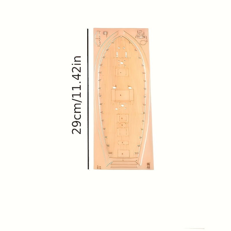 Klassisk Træsejlskib Model – Detaljeret 3D Puzzle for Skibsentusiaster