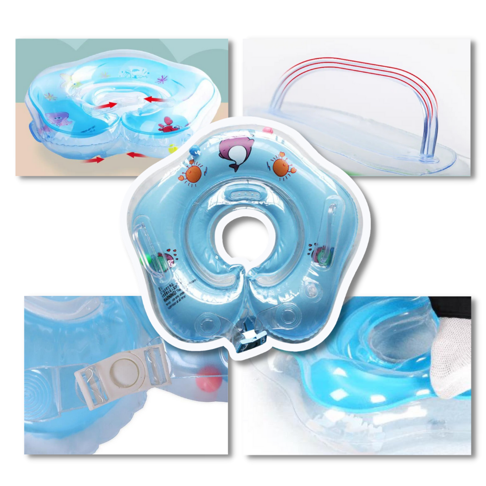 Baby Nakke Flyder med Dobbelt Luftkamre og Sikker Håndtag Design
