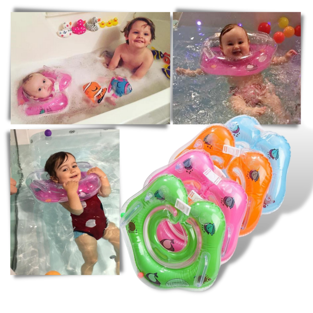 Baby Nakke Flyder med Dobbelt Luftkamre og Sikker Håndtag Design