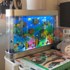 AquaHaven LED akvarielampe | Stressaflastende akvarielys med tropisk fiskedisplay