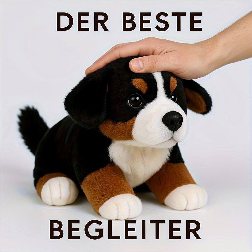Berner Sennen Krammedyr | Realistisk Hund Plüschtier | SoftBernie