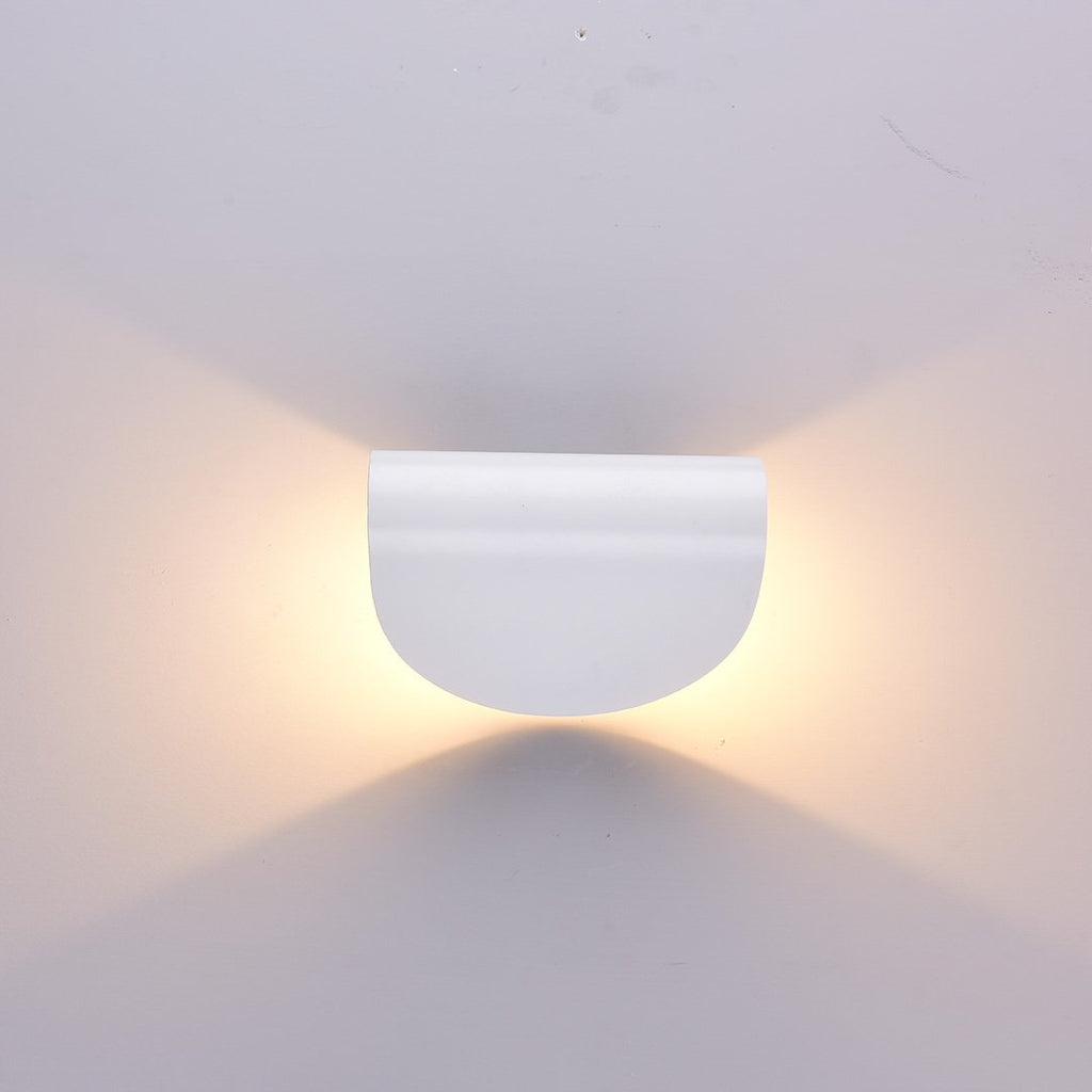 SolaraGlow Diffuseret Varm Væglampe Til Stuer Og Arbejdsområder