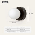 Nordisk G9 Base Glas Væglampe Minimalistisk Sconce til Soveværelse