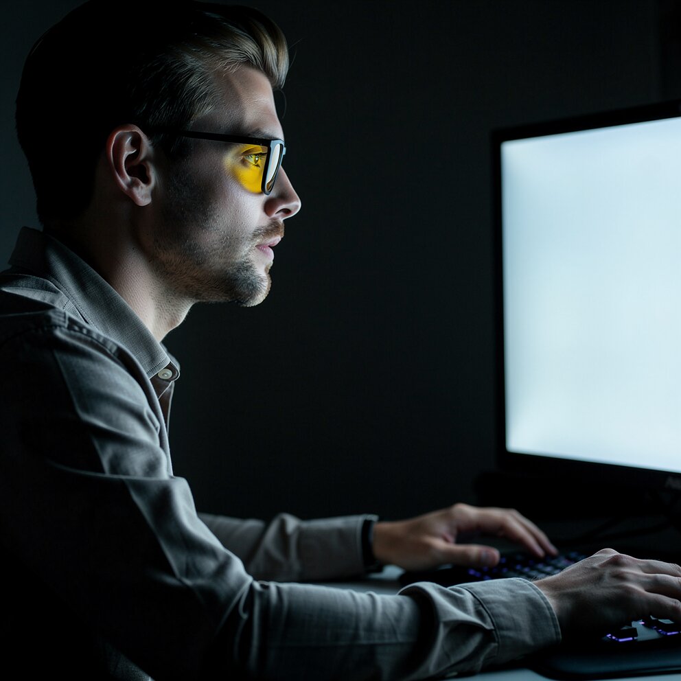 Blålysfilter Brille | Skærmbrille | Computerbrille | BlueShield