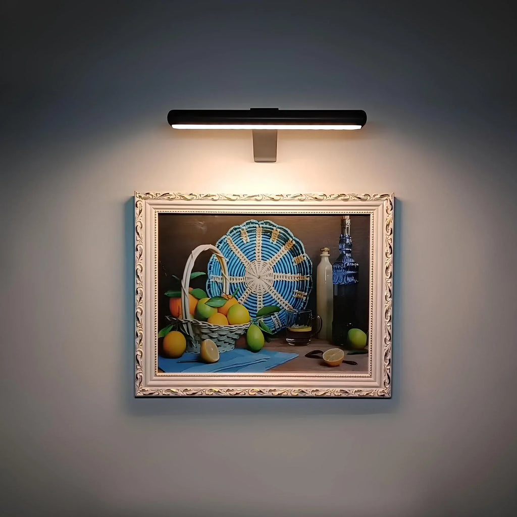 KILA Væglampe Kunst Belysning Justerbar Lysstyrke 360 Grad Drejebart Lys