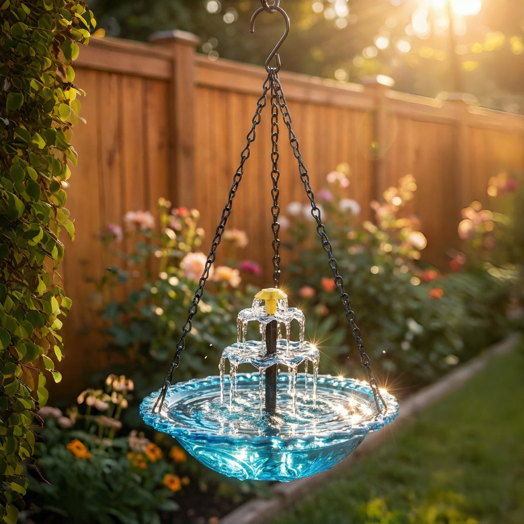 SolarCascade™ – Solcelledrevet Vandfaldbrønd